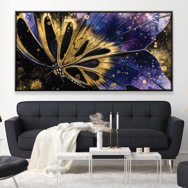 Night Sky Dancer Canvas Art Clock Canvas