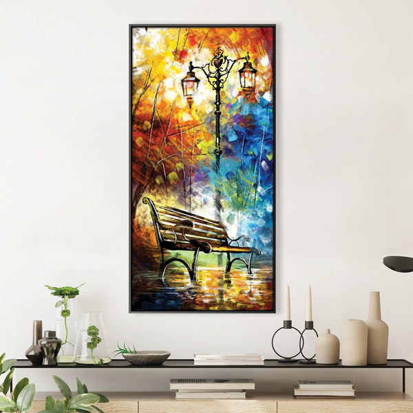 Palette of Twilight Canvas Art Clock Canvas