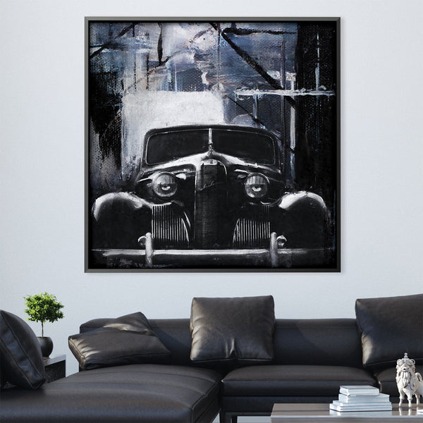 Abstract Auto Canvas Art Clock Canvas