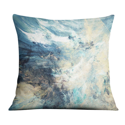 Abstract Skies A Cushion Cushion Cushion Square Clock Canvas