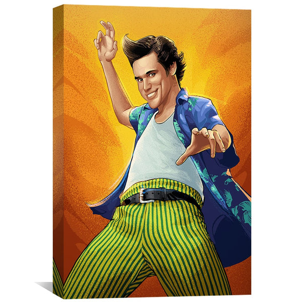 Ace Ventura Canvas Art Clock Canvas