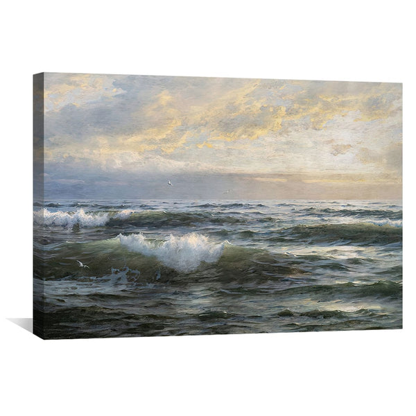 After the Storm Canvas Art Clock Canvas