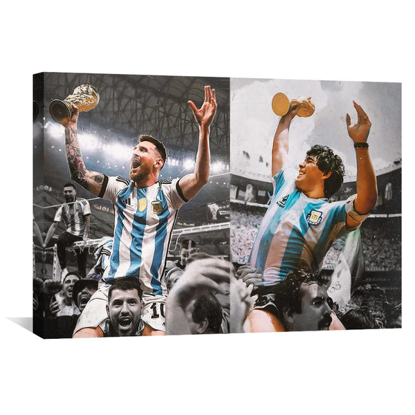 Argentina World Champions Canvas Art Clock Canvas