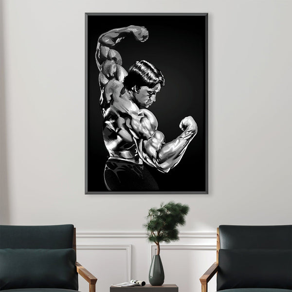 Arnold Canvas Art Clock Canvas