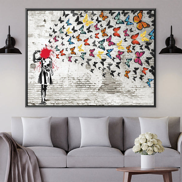 Banksy Art - Available In Prints, Canvas and Framed – ClockCanvas