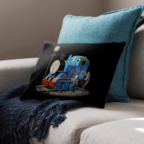 Banksy Thomas the Tank Engine Cushion Cushion Cushion Landscape Clock Canvas