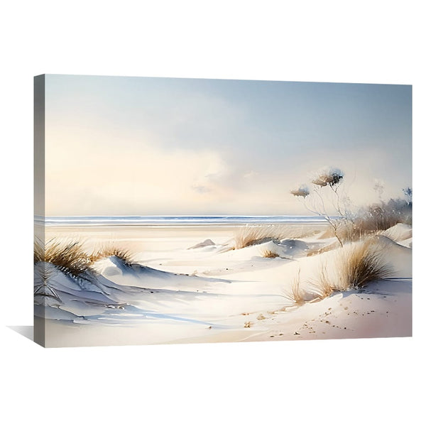 Beach Days Canvas Art Clock Canvas