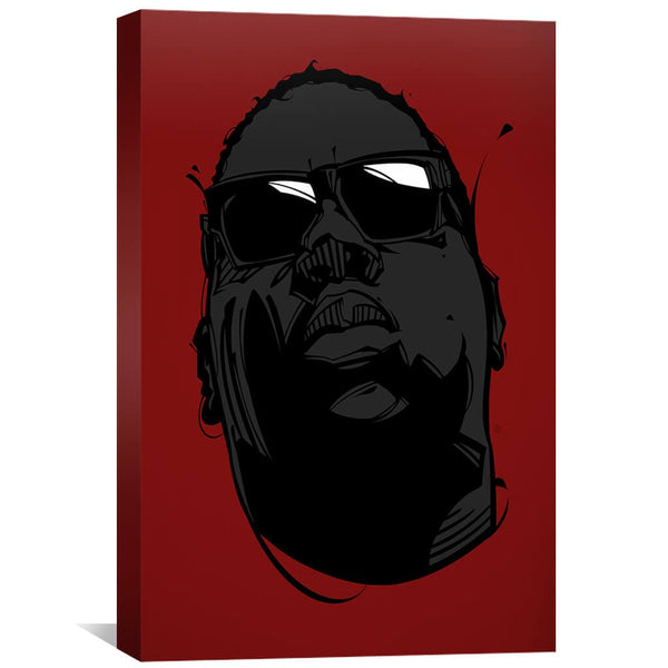 Big Poppa Canvas Art 30 x 45cm / Unframed Canvas Print Clock Canvas