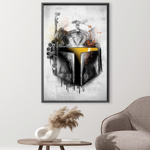 Bounty Helmet Canvas Art Clock Canvas