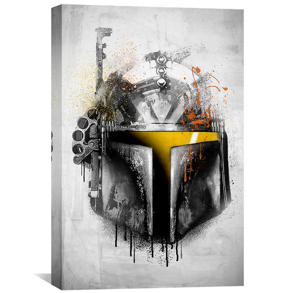 Bounty Helmet Canvas Art 30 x 45cm / Unframed Canvas Print Clock Canvas