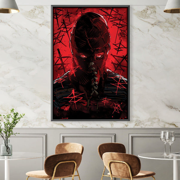 Brightburn 2 Canvas Art 30 x 45cm / Unframed Canvas Print Clock Canvas