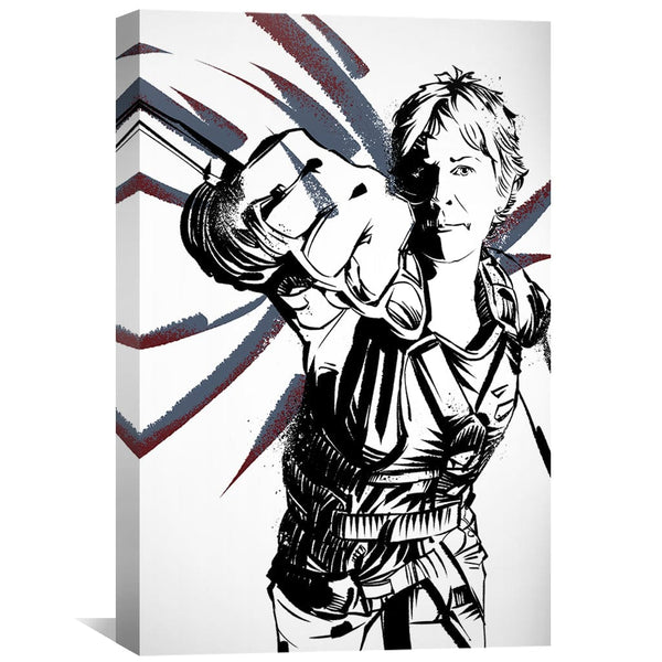 Carol Peletier Canvas Art Clock Canvas