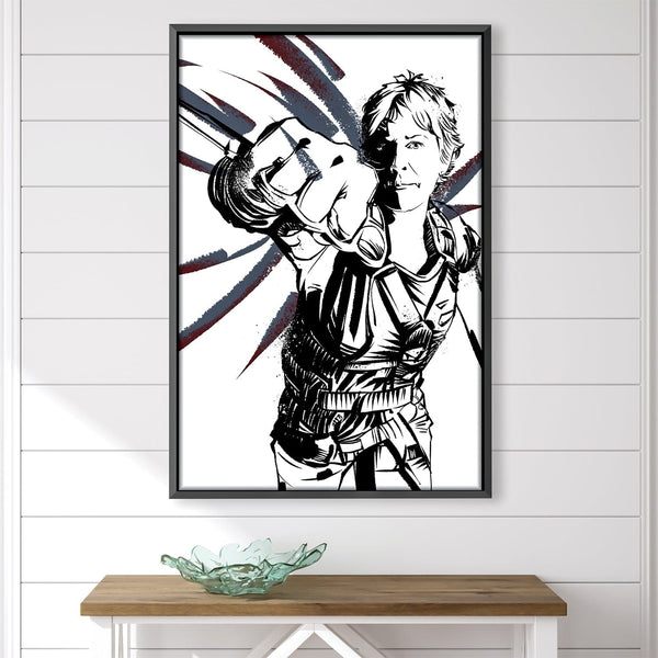 Carol Peletier Canvas Art 30 x 45cm / Unframed Canvas Print Clock Canvas