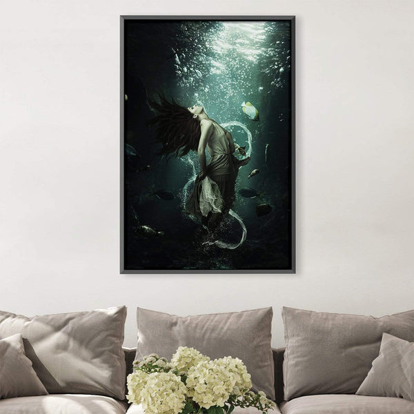 Come With Me Canvas Art Clock Canvas