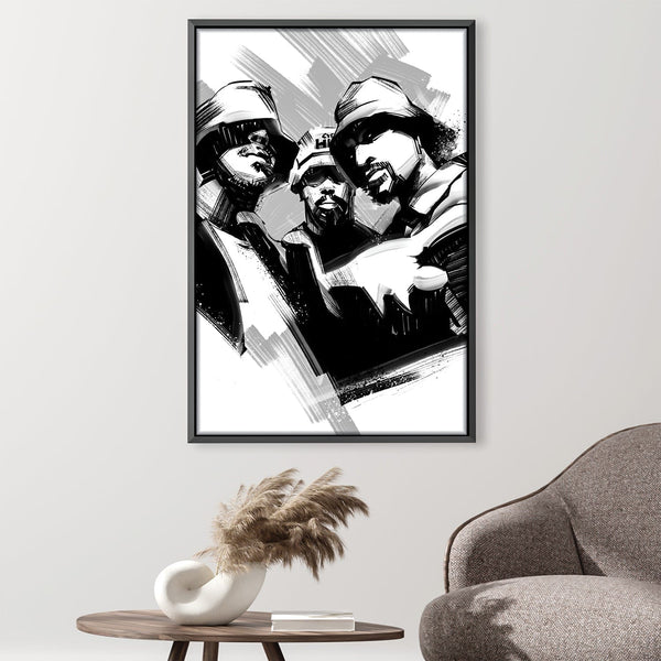 Cypress Hill Canvas Art Clock Canvas