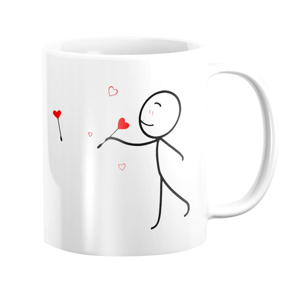 Dandelion Love Mug Mug White Clock Canvas