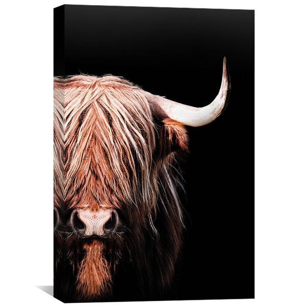 Dark Highlander 2 Canvas Art Clock Canvas