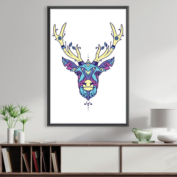 Deer Canvas Art 30 x 45cm / Unframed Canvas Print Clock Canvas