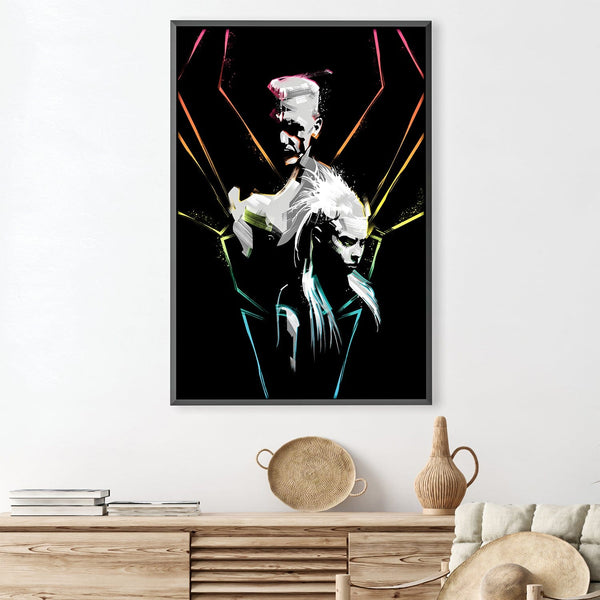 Die Antwoord Canvas Art Clock Canvas