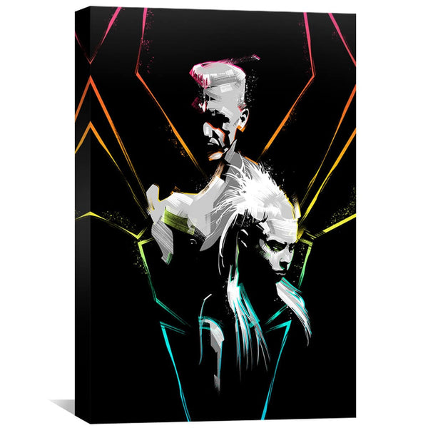 Die Antwoord Canvas Art 30 x 45cm / Unframed Canvas Print Clock Canvas