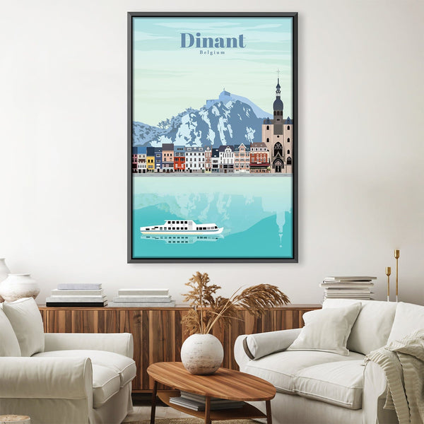 Dinant Canvas - Studio 324 Art Clock Canvas