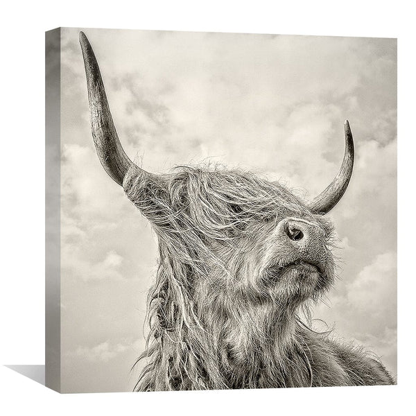 Distant Stares Canvas Art Clock Canvas