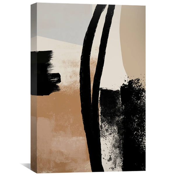 Distinct Canvas Art 30 x 45cm / Unframed Canvas Print Clock Canvas