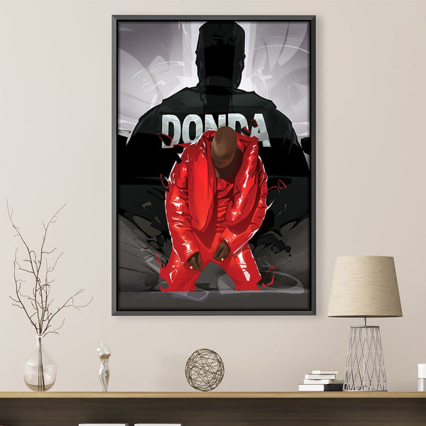 Donda Canvas Art Clock Canvas