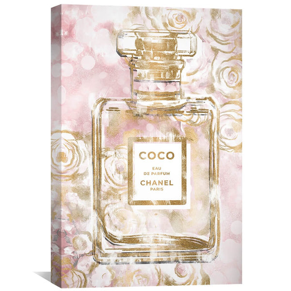 Eau De Parfum Canvas Art 30 x 45cm / Unframed Canvas Print Clock Canvas