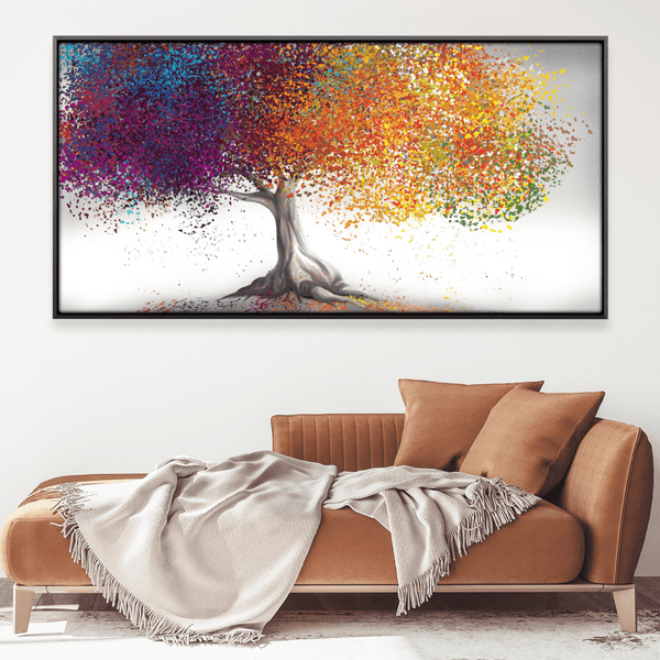 Enchanted Willow Canvas Art 50 x 25cm / Unframed Canvas Print Clock Canvas