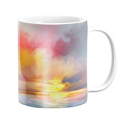 Euphoric Horizon Mug Mug White Clock Canvas