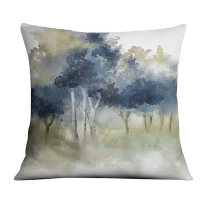 Evergreen Cushion Cushion Cushion Square Clock Canvas