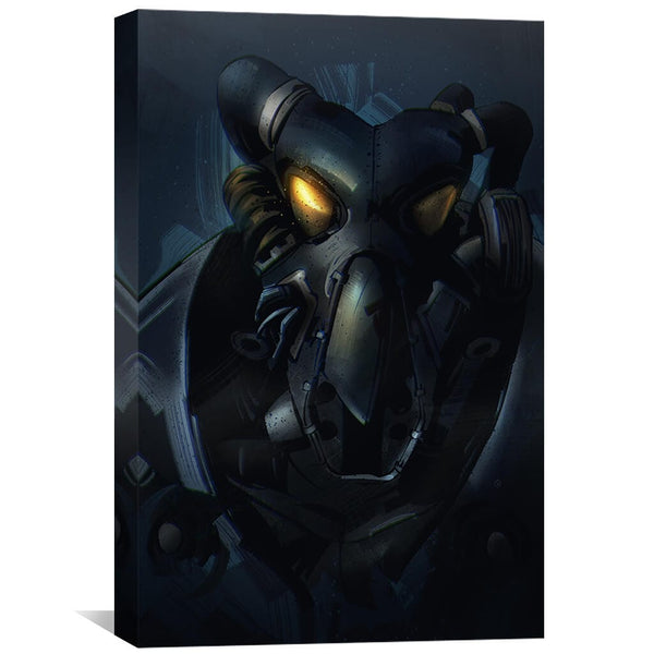 Fallout 2 Canvas Art 30 x 45cm / Unframed Canvas Print Clock Canvas