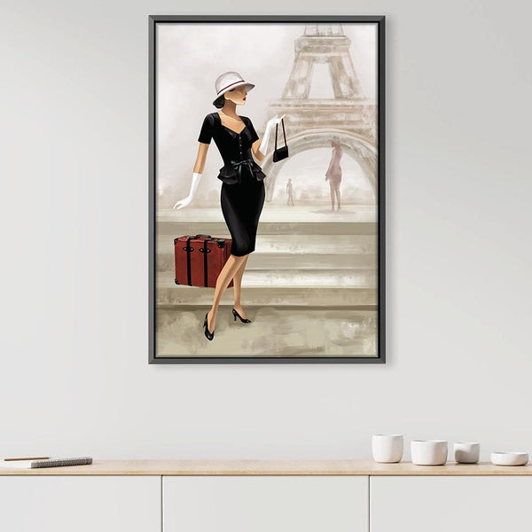 Fashion Icon Canvas Art Clock Canvas