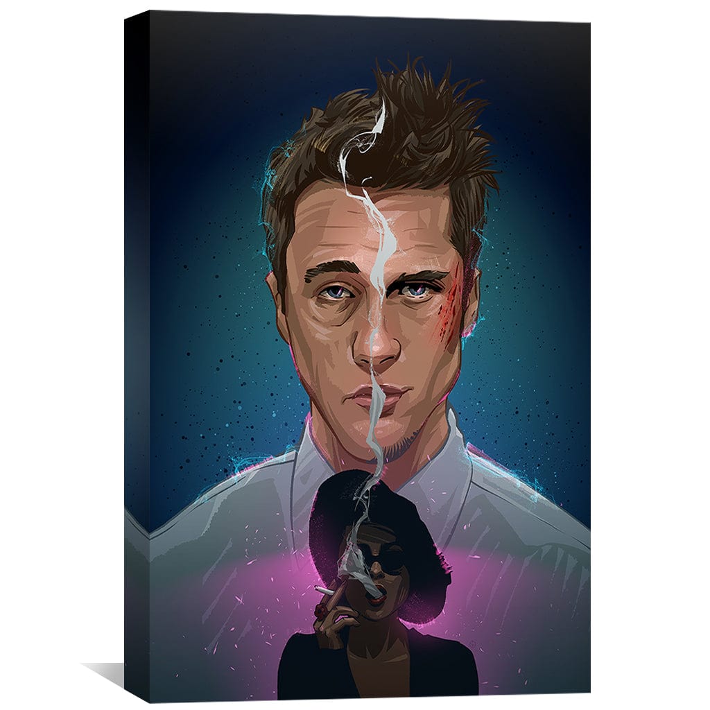 Fight Club Rules 3 Canvas – ClockCanvas