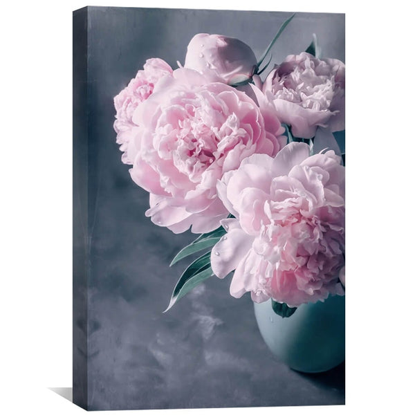 Flower Vase Canvas Art Clock Canvas