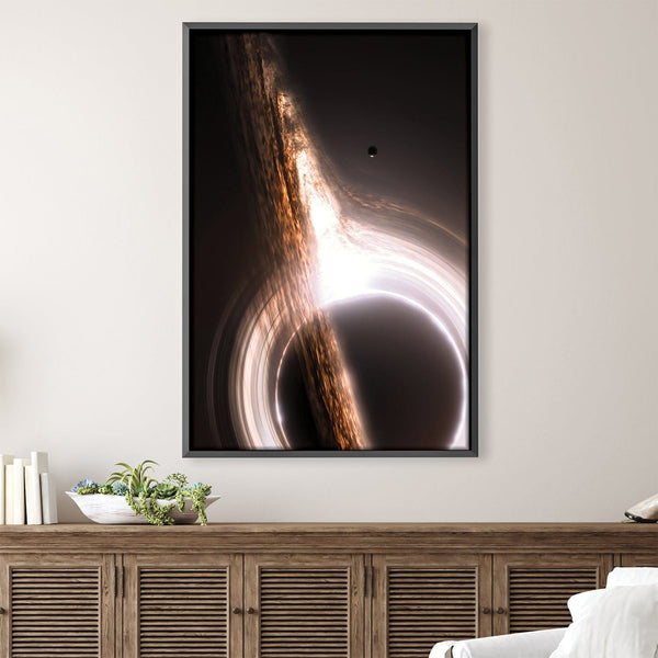 Gargantua Canvas Art 30 x 45cm / Unframed Canvas Print Clock Canvas