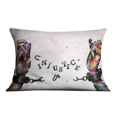 Graffiti Chains Cushion Cushion 48 x 33cm Clock Canvas