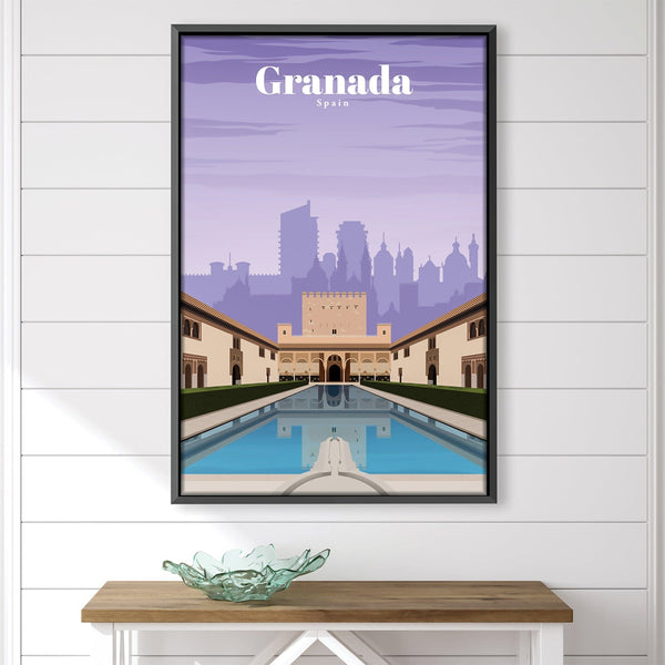 Granada Canvas - Studio 324 Art Clock Canvas