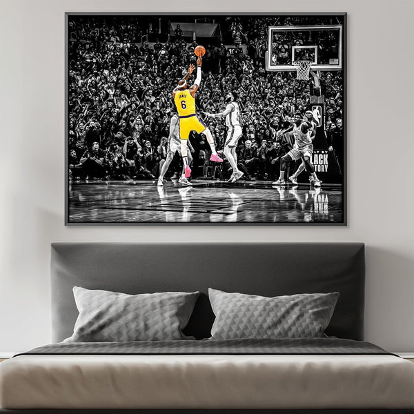 Greatest Scorer Art Clock Canvas