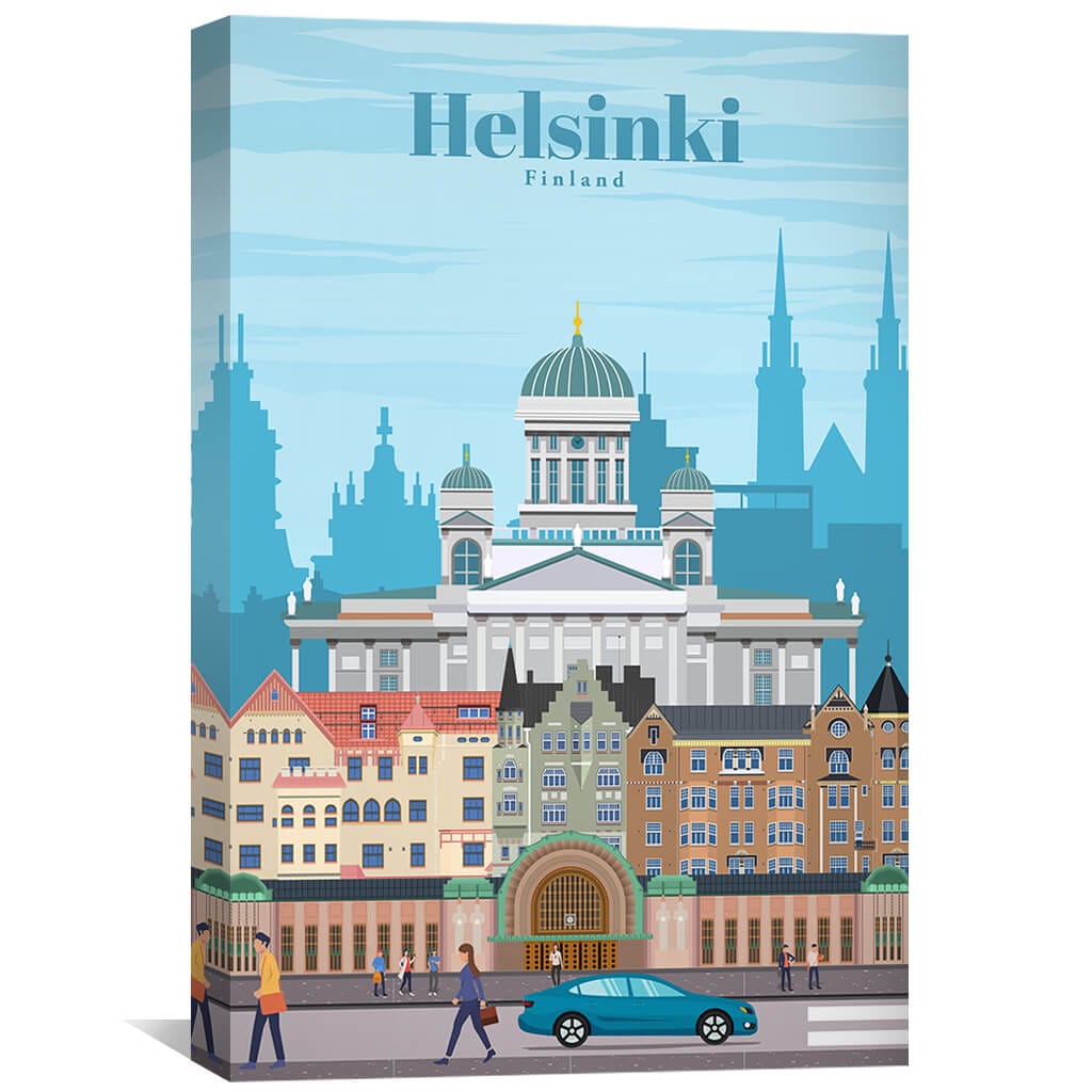 Helsinki Canvas - Studio 324 – ClockCanvas