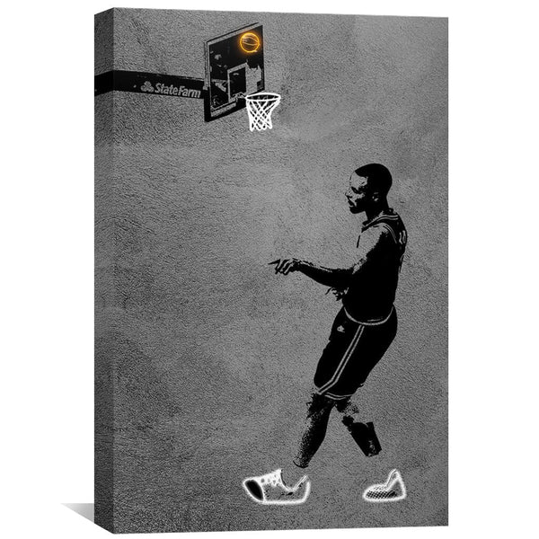 Iconic Curry Canvas Art 30 x 45cm / Unframed Canvas Print Clock Canvas