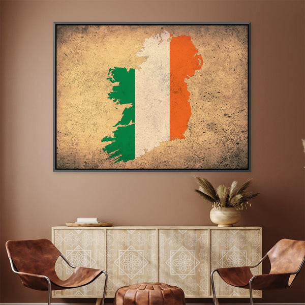 Ireland Canvas Art Clock Canvas