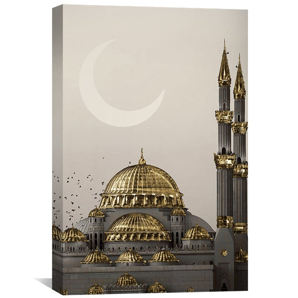 Isthambul Mosque Canvas Art Clock Canvas