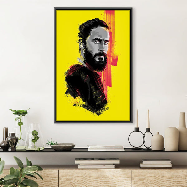 Jared Leto Canvas Art Clock Canvas