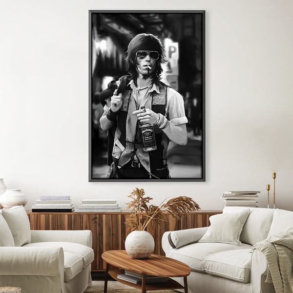 Keith Jack Canvas Art Clock Canvas