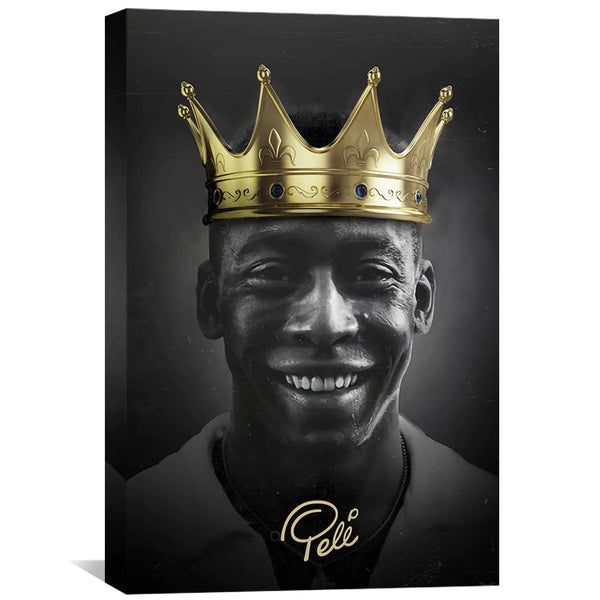 King Pele Canvas Art Clock Canvas