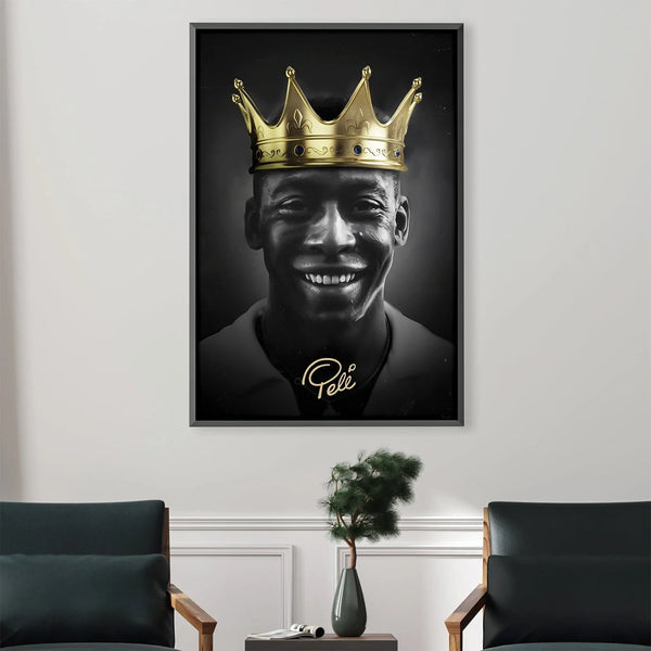 King Pele Canvas Art Clock Canvas