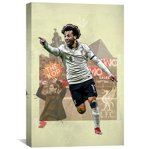 King Salah Canvas Art Clock Canvas