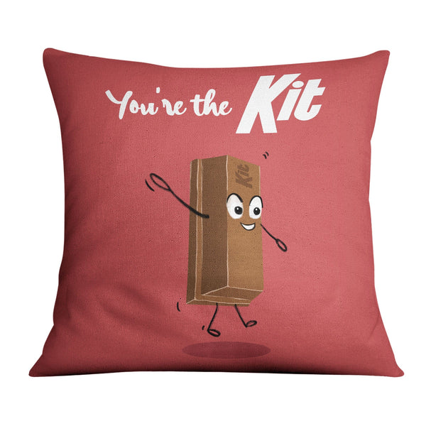 Kit to Kat Cushion Cushion A / 45 x 45cm Clock Canvas